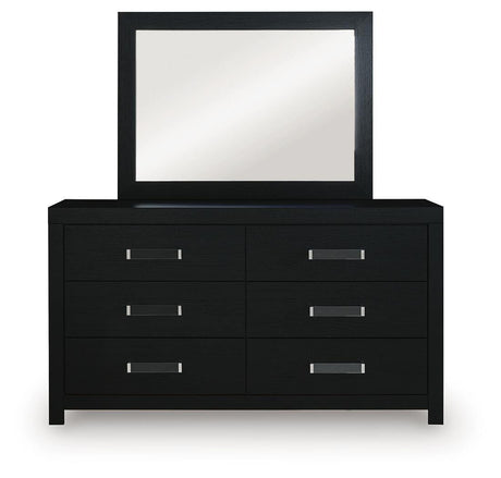 Maeling Black Upholstered Youth Panel Bedroom Set by Ashley at Eve Furniture