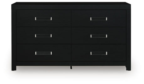 Maeling Black Upholstered Youth Panel Bedroom Set by Ashley at Eve Furniture