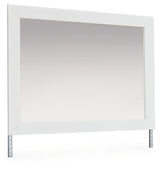 Maeling White Bedroom Mirror by Ashley at Eve Furniture