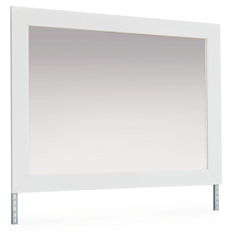 Maeling White Bedroom Mirror by Ashley at Eve Furniture