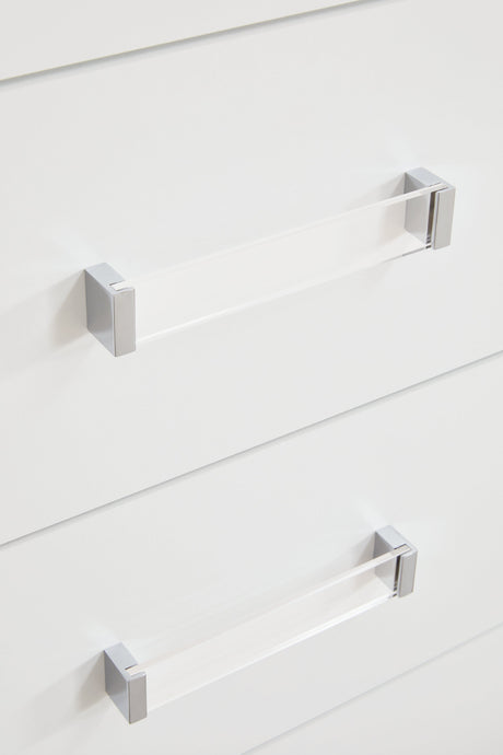 Maeling White Chest of Drawers by Ashley at Eve Furniture