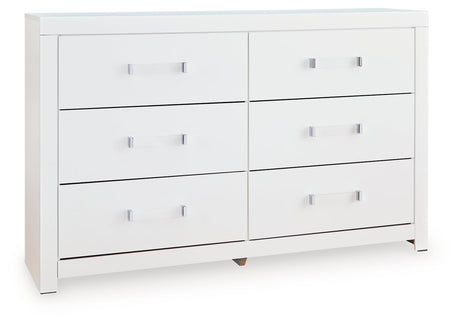 Maeling White Dresser by Ashley at Eve Furniture