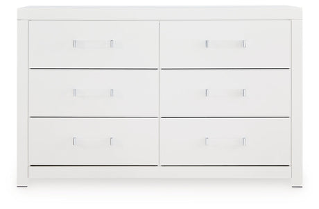 Maeling White Dresser by Ashley at Eve Furniture