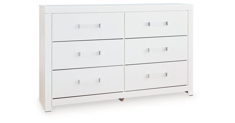 Maeling White Dresser by Ashley at Eve Furniture