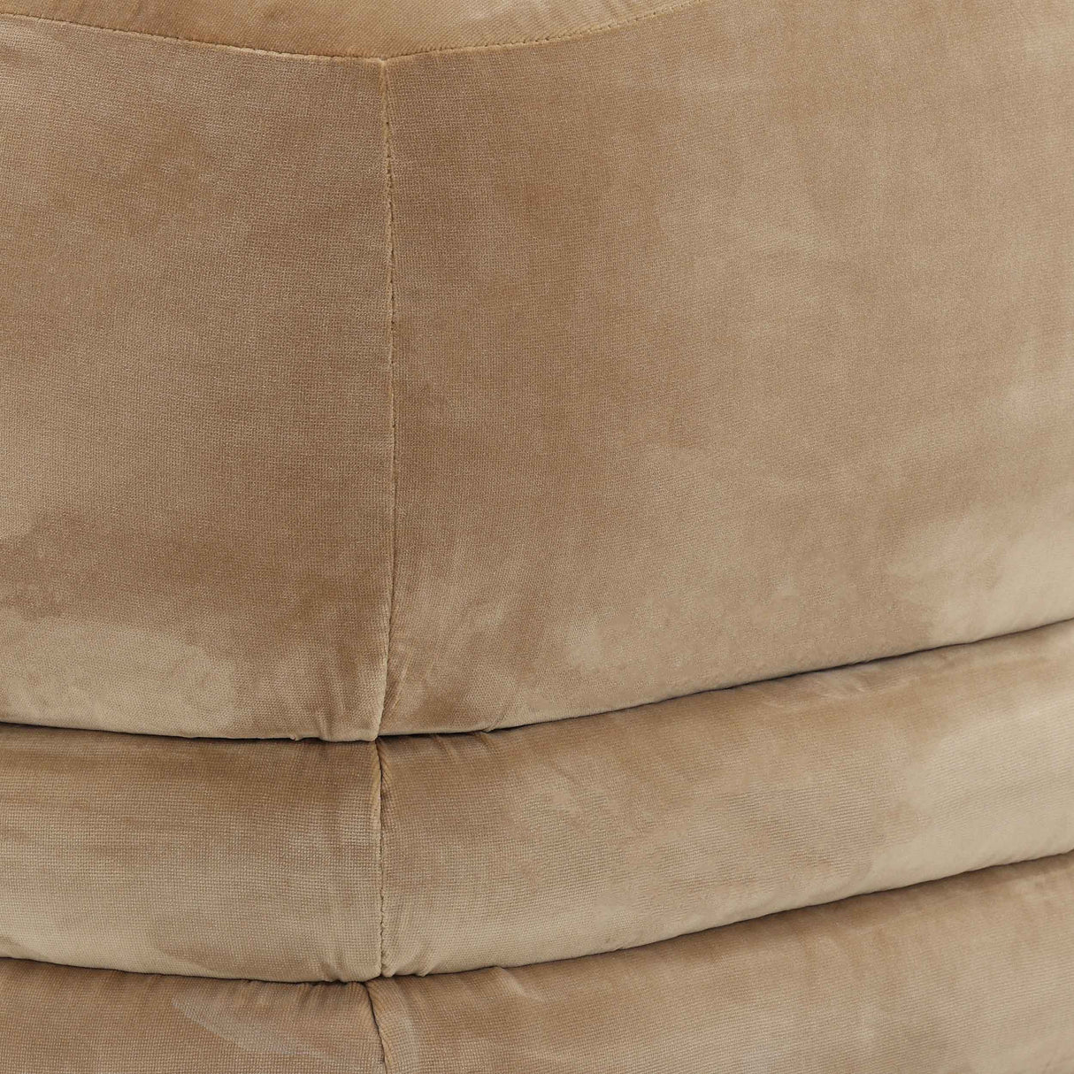 Maeva Ottoman, Hudson Camel by Dovetail at Eve Furniture
