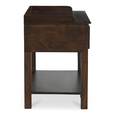 Maeve Dark Brown Nightstand by MOES at Eve Furniture