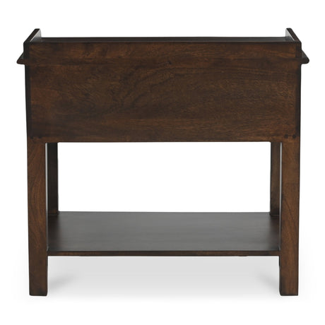 Maeve Dark Brown Nightstand by MOES at Eve Furniture