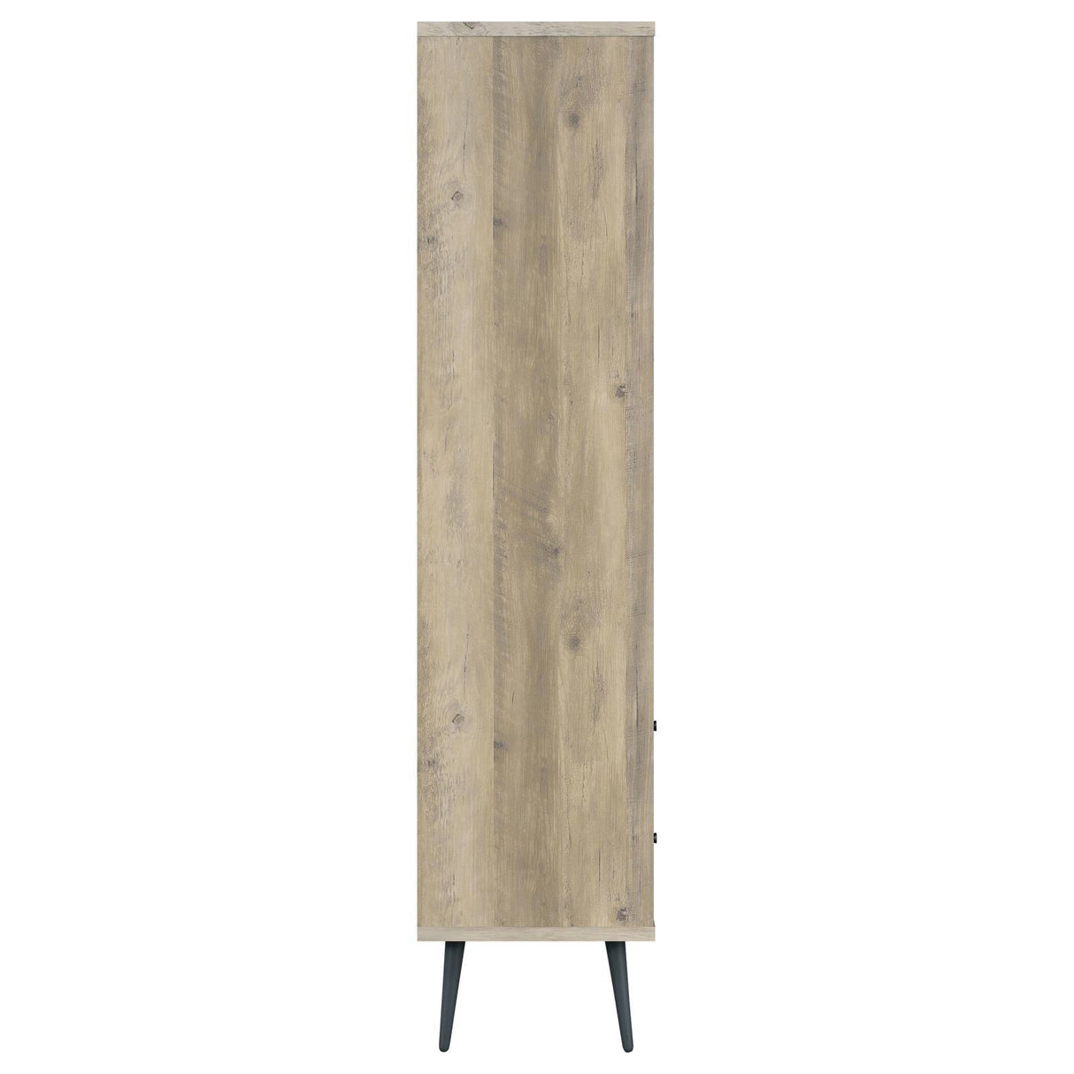 Maeve Distressed Pine 70-inch 3-shelf Bookcase with Drawers by Coaster at Eve Furniture