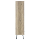 Maeve Distressed Pine 70-inch 3-shelf Bookcase with Drawers by Coaster at Eve Furniture