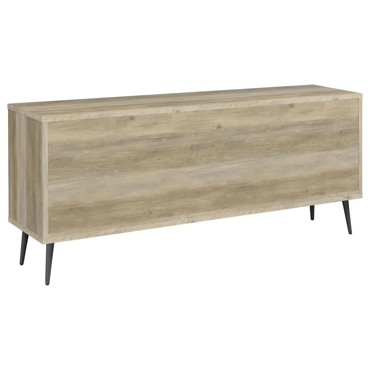 Maeve Gray and Antique Pine 2-Door Engineered Wood Accent Cabinet by Coaster at Eve Furniture