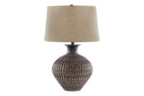Magan Antique Bronze Finish Table Lamp by Ashley at Eve Furniture