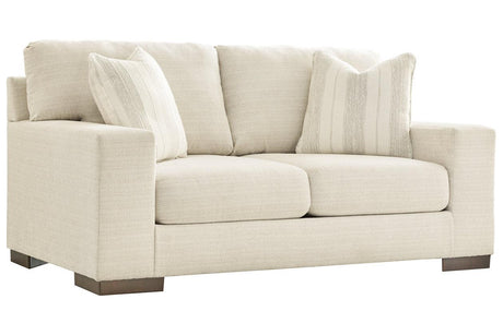 Maggie Birch Loveseat by Ashley at Eve Furniture