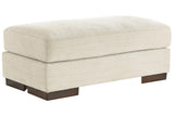 Maggie Birch Ottoman by Ashley at Eve Furniture