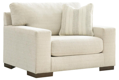 Maggie Birch Oversized Chair by Ashley at Eve Furniture