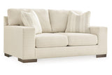 Maggie Birch Sofa and Loveseat by Ashley at Eve Furniture