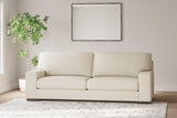 Maggie Birch Sofa and Ottoman by Ashley at Eve Furniture
