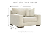 Maggie Birch Sofa, Chair and Ottoman by Ashley at Eve Furniture