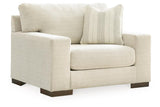 Maggie Birch Sofa, Chair and Ottoman by Ashley at Eve Furniture