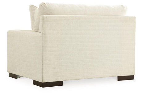 Maggie Birch Sofa, Chair and Ottoman by Ashley at Eve Furniture