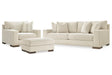 Maggie Birch Sofa, Chair and Ottoman by Ashley at Eve Furniture