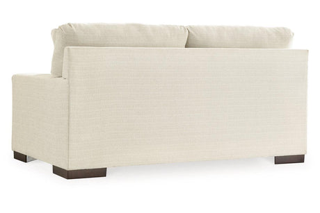 Maggie Birch Sofa, Loveseat and Ottoman by Ashley at Eve Furniture