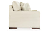 Maggie Birch Sofa, Loveseat and Ottoman by Ashley at Eve Furniture