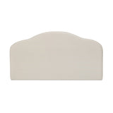 Maggie Cream King Storage Bed by Moe's Home at Eve Furniture