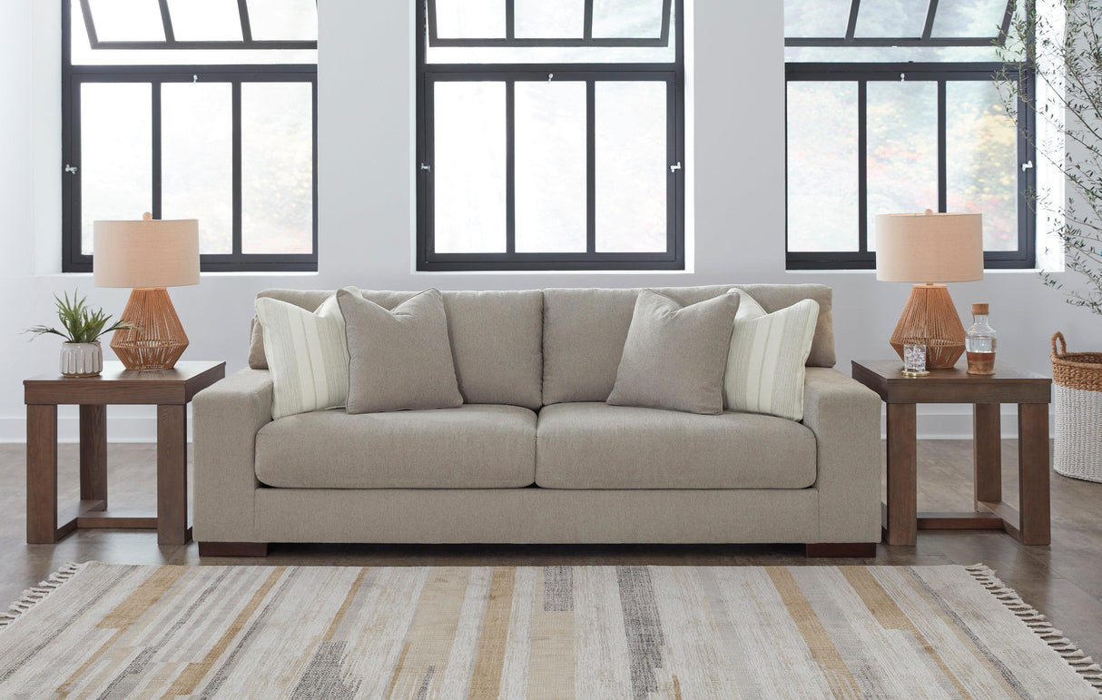 Maggie Flax Living Room Set by Ashley at Eve Furniture