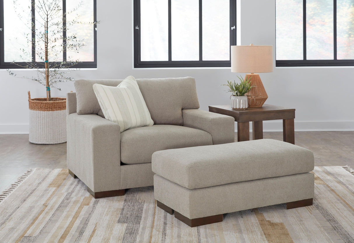 Maggie Flax Living Room Set by Ashley at Eve Furniture