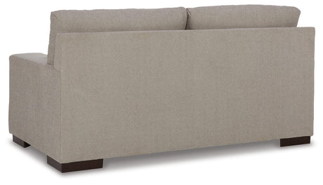Maggie Flax Loveseat by Ashley at Eve Furniture