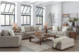 Maggie Flax Sofa, Loveseat, Oversized Chair and Ottoman by Ashley at Eve Furniture