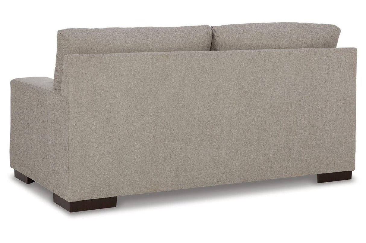Maggie Flax Sofa, Loveseat, Oversized Chair and Ottoman by Ashley at Eve Furniture