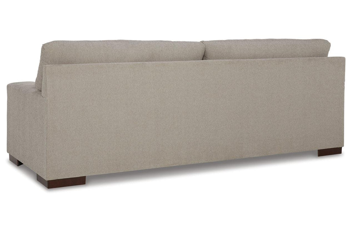Maggie Flax Sofa, Loveseat, Oversized Chair and Ottoman by Ashley at Eve Furniture