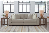 Maggie Flax Sofa, Loveseat, Oversized Chair and Ottoman by Ashley at Eve Furniture