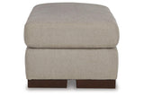 Maggie Flax Sofa, Loveseat, Oversized Chair and Ottoman by Ashley at Eve Furniture