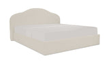 Maggie King Storage Bed Cream by Moe's Home at Eve Furniture