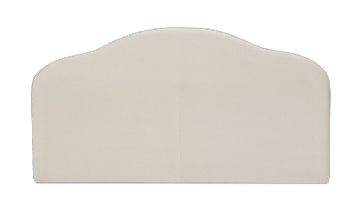 Maggie King Storage Bed Cream by Moe's Home at Eve Furniture