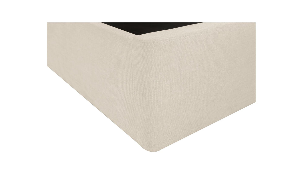 Maggie King Storage Bed Cream by Moe's Home at Eve Furniture