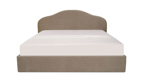 Maggie King Storage Bed Taupe by Moe's Home at Eve Furniture