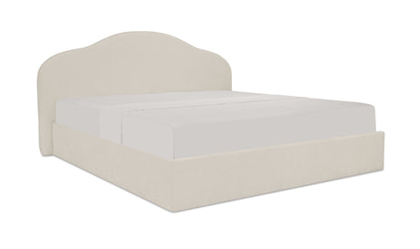 Maggie Queen Storage Bed Cream by Moe's Home at Eve Furniture