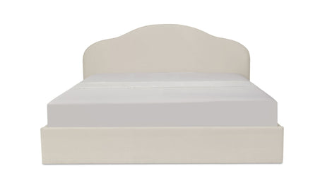 Maggie Queen Storage Bed Cream by Moe's Home at Eve Furniture
