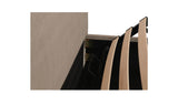 Maggie Queen Storage Bed Taupe by Moe's Home at Eve Furniture