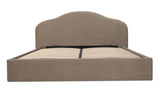 Maggie Queen Storage Bed Taupe by Moe's Home at Eve Furniture
