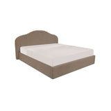 Maggie Taupe King Storage Bed by Moe's Home at Eve Furniture