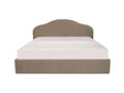 Maggie Taupe King Storage Bed by Moe's Home at Eve Furniture