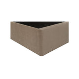 Maggie Taupe Queen Storage Bed by Moe's Home at Eve Furniture