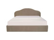 Maggie Taupe Queen Storage Bed