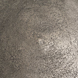 Maggie Textured Silver Nickel Cast Aluminum Metal Accent Table by Mercana at Eve Furniture