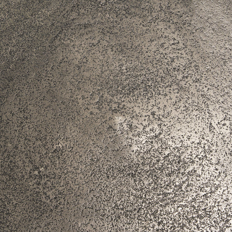 Maggie Textured Silver Nickel Cast Aluminum Metal Accent Table by Mercana at Eve Furniture