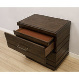 Maggie Walnut Nightstand by Furniture of America at Eve Furniture
